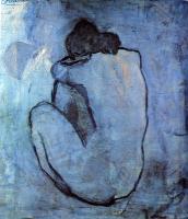 Picasso, Pablo - seated nude back view
